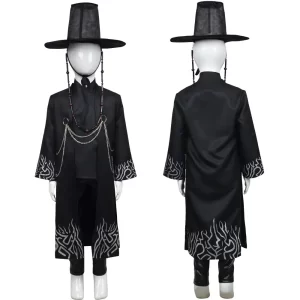 2025 Halloween Anime film garçons jeu de rôle accessoires fête Cosplay ensemble pour K-POP: chasseurs de démons garçons Jinu