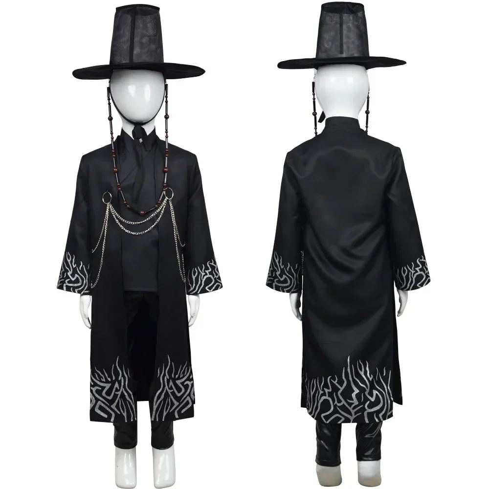 2025 Halloween Anime film garçons jeu de rôle accessoires fête Cosplay ensemble pour K-POP: chasseurs de démons garçons Jinu
